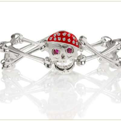 Skull and Crossed Bones Bracelet