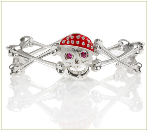 Skull and Crossed Bones Bracelet