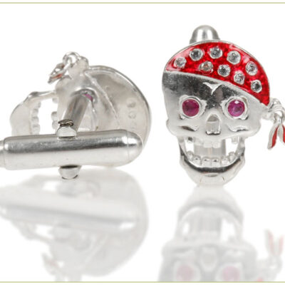 Skull Cuff Links