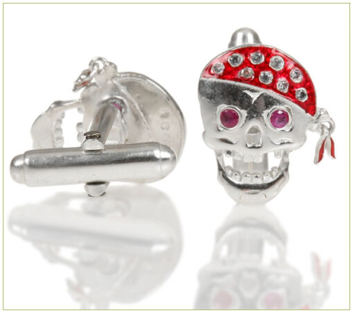 Skull Cuff Links
