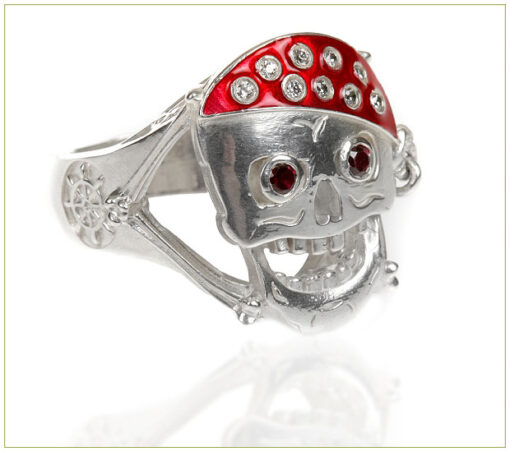 Pirate Skull Ring