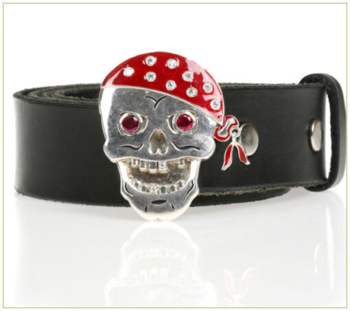 Small Skull Belt Buckle
