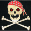 Spaghetti strap tank shirt with skull - Image 2