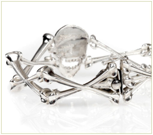Skull and Crossed Bones Bracelet - Image 2
