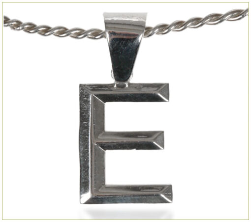 Twisted collar with Initial Charm - Image 2