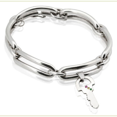 Elongated link bracelet