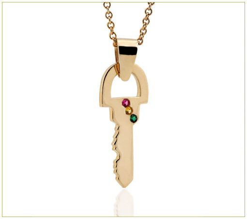 Chain Necklace with Key